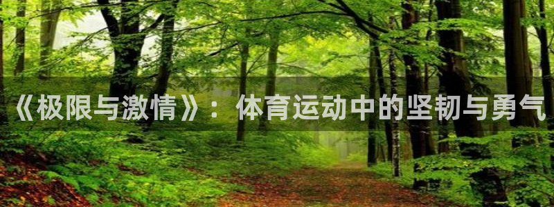米兰体育网页版：《极限与激情》：体育运动中的坚韧与勇气